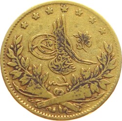 Abdülmecid 50 Kuruş 1255/11 Kulpsuz ÇİL OMP2863 #619 - 1