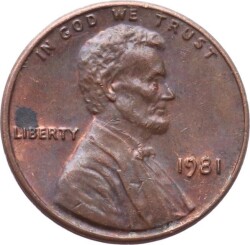 Amerika 1 Cent 1981 ÇT YMP8069 - 1