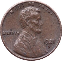 Amerika 1 Cent 1981 (D) ÇT YMP8229 - 1