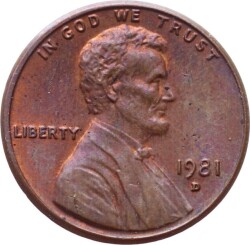 Amerika 1 Cent 1981 (D) ÇT YMP8241 - 1