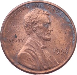 Amerika 1 Cent 1990 ÇÇT YMP8074 - 1