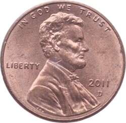 Amerika 1 Cent 2011 (D) ÇA YMP9545 - 1