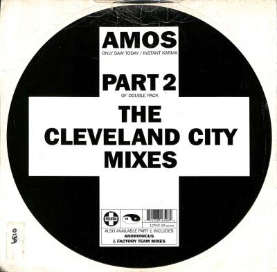 Amos (1994-UK) – Only Saw Today Instant Karma LP (108) PLK17264 - 2