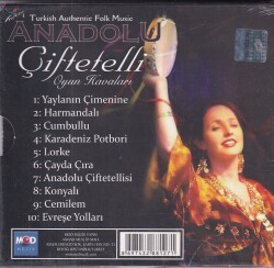 Anadolu Çiftetelli Oyun Havaları (Sıfır Ürün) CD Müzik CD1222 - 2