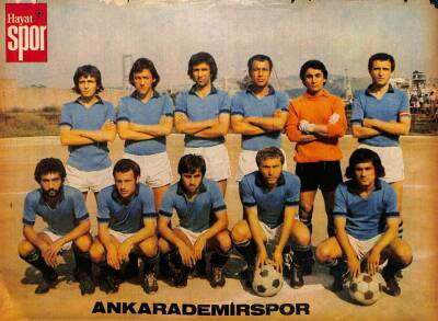 Ankarademirspor Futbol Takımı Poster ( 24*33 ) KRT17660 - 1