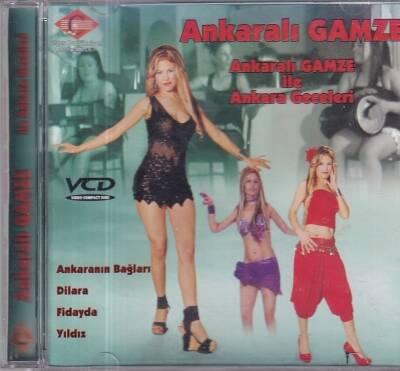 Ankaralı Gamze *Ankaralı Gamze İle Ankara Geceleri* ( İkinci El ) CD Müzik CD1254 - 1