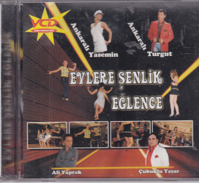 Ankaralı Yasemin - Ankaralı Turgut *Evlere Şenlik Eğlence* ( İkinci El ) CD Müzik CD1296 - 1