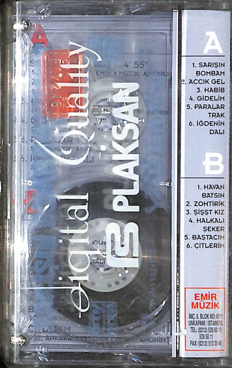 Ankaralı Yasemin - Sarışın Bombam Kaset (Kırmızı Bandrol - Sıfır) KST27452 - 2