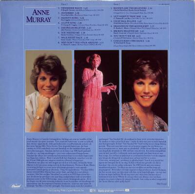 Anne Murray – Grootste Hits (1982 - Hollanda) LP - 2