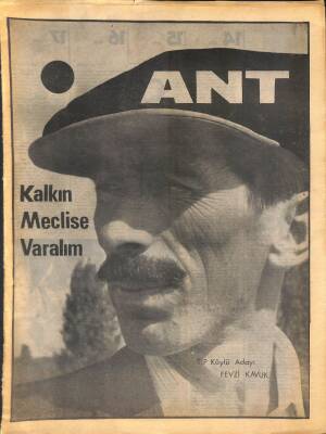 Ant Haftalık Dergi Sayı 143 23 Eylül 1969 Kapak Kalkın Meclise Varalım - Denizcilik Bankası Mafia İle Ortak Mı? NDR81673 - 1