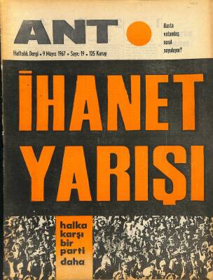 Ant Haftalık Dergi Sayı 9 9 Mayıs 1967 - Che nin Dünya Halkların Büyük Mesajı, Yankee lerle Savaştan Korkmayınz, Fidel Castro NDR82553 - 1