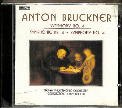 Anton Bruckner Symphony No.4 Symphonie Nr.4 (CD Sıfırdır) CD2872 - 5