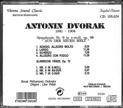 Antonin Dvorak CD (İkinci El) CD3667 - 2