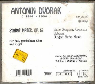 Antonin Dvorak VCD VCD25295 - 4