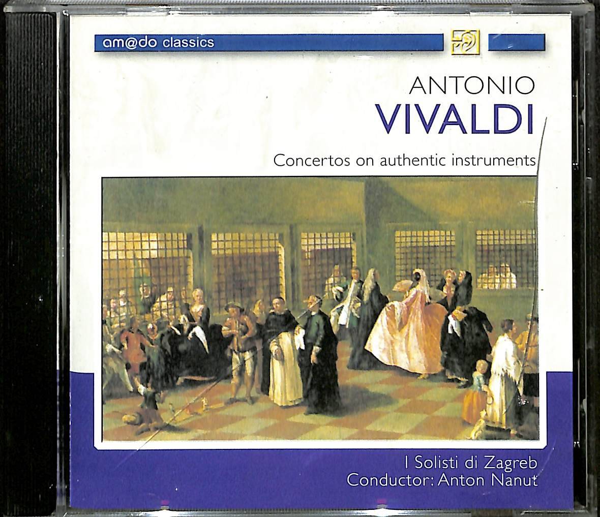 Antonio Vivaldi - Concertos on Authentic İnstruments CD (İkinci El) CD3533 - 1