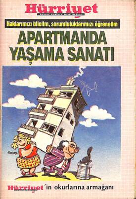 APARTMANDA YAŞAMA SANATI 1987 (CEP BOY) NDR76496 - 1