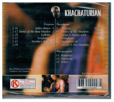 Aram Khachaturian - Ballet Suites,Gayane,Spartacus,Masquerade CD3 - 8