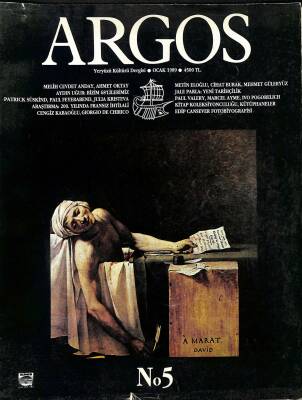 ARGOS Yeryüzü Kültürü Dergisi Ocak 1989 Sayı5 200. Yıl Dönümünde Fransız İhtilali - Melih Cevdet Anday - Aydın Uğur - Metin Eloğlu - Patrick Süskind NDR81642 - 1