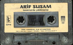 Arif Susam *Tavernada Yıldönümü* Kaset KST22932 - 1