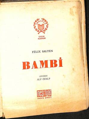 ARMAĞAN ÇOCUK KLASİKLERİ No 25 - BAMBİ ( CEP BOY ) NDR79504 - 1