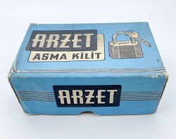 Arzet Asma Kilit Kutusu Boş (Türk Malı) AOB3374 - 1