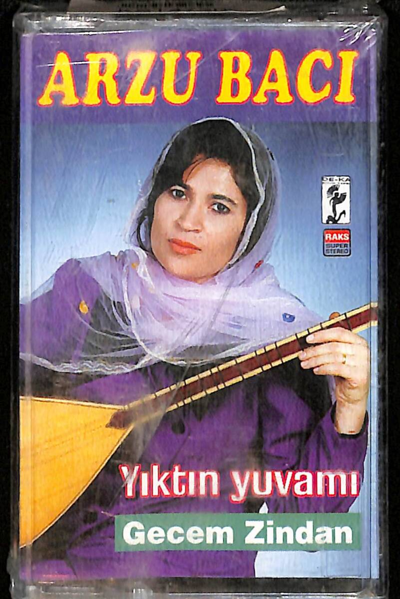 Arzu Bacı - Yıktın Dünyamı / Gecem Zindan Kaset (Sıfır) KST27206 - 1