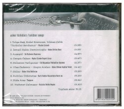 Asker Türküleri Soldiers Songs CD Müzik CD290 - 6