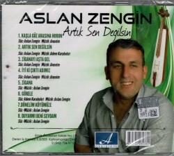 Aslan Zengin - Artık Sen Değilsin ( Sıfır Ürün ) CD Müzik CD754 - 6