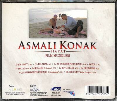 Asmalı Konak Hayat Film Müzikleri CD Müzik CD2658 - 2