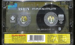 Asrın - Maksimum Kaset (İkinci El) KST25069 - 2