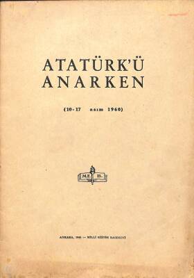 Atatürkü Anarken (10-17 Kasım 1960) NDR75867 - 1