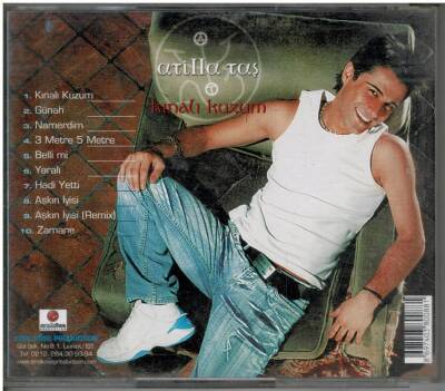 Atilla Taş *Kınalı Kuzum* CD Müzik CD634 - 8