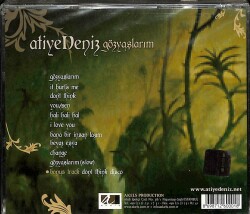 Atiye Deniz - Gözyaşlarım (Sıfır Ürün) CD Müzik CD1716 - 2