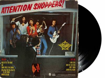 Attention Shoppers - Starz (Dönem Baskı) LP Plak (109) PLK22095 - 2