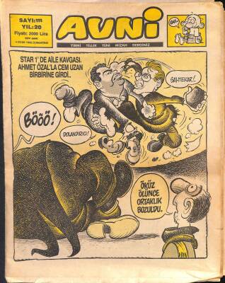 Avni Mizah Dergisi 4 Ocak 1992 Sayı 111 NDR81229 - 1