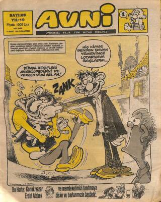 Avni Mizah Dergisi Sayı 69 16 Mart 1991 NDR85044 - 1