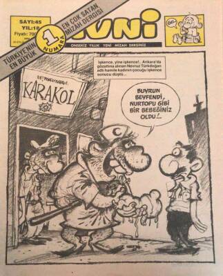 Avni Mizah Dergisi Sayı45 29 Eylül 1990 NDR20885 - 1