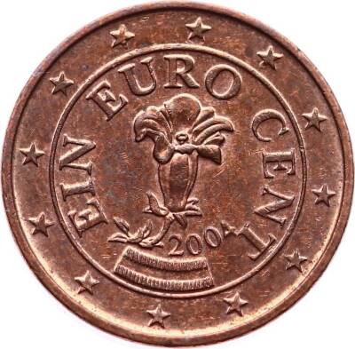 Avusturya 1 Euro Cent 2004 ÇÇT YMP5173 - 2