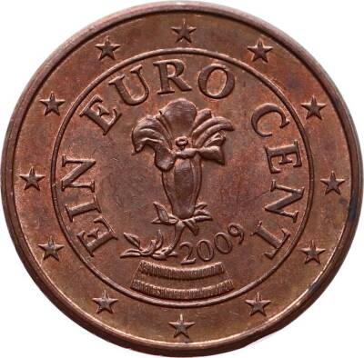 Avusturya 1 Euro Cent 2009 ÇÇT YMP5170 - 2