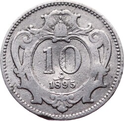 Avusturya Macaristan 10 Heller ÇT 1895 YMP6747 - 1