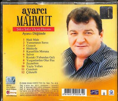 Ayarcı Mahmut - Şıkır Şıkır Oyun Havası (Sıfır Ürün) CD Müzik CD1693 - 2