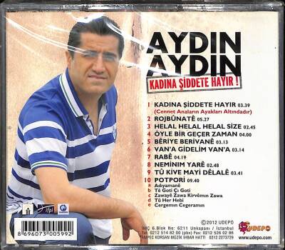 Aydın Aydın - Kadına Şiddete Hayır! (Sıfır Ürün) CD Müzik CD1760 - 2