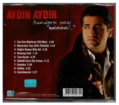 Aydın Aydın - Kuzuların Sesi Mee CD Müzik CD270 - 8