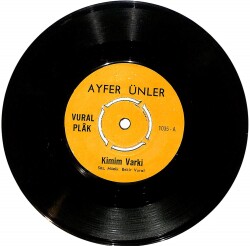 Ayfer Ünler - Kumral Gözlüm / Kimim Var ki PLAK (10/6) PLK24799 - 1