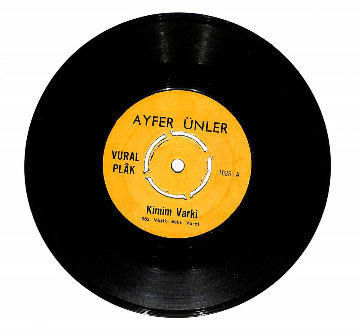 Ayfer Ünler - Kumral Gözlüm / Kimim Var ki PLAK (10/7.5) PLK24720 - 1