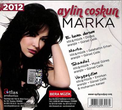 Aylin Çoşkun - Marka (Sıfır Ürün) CD Müzik CD1700 - 2