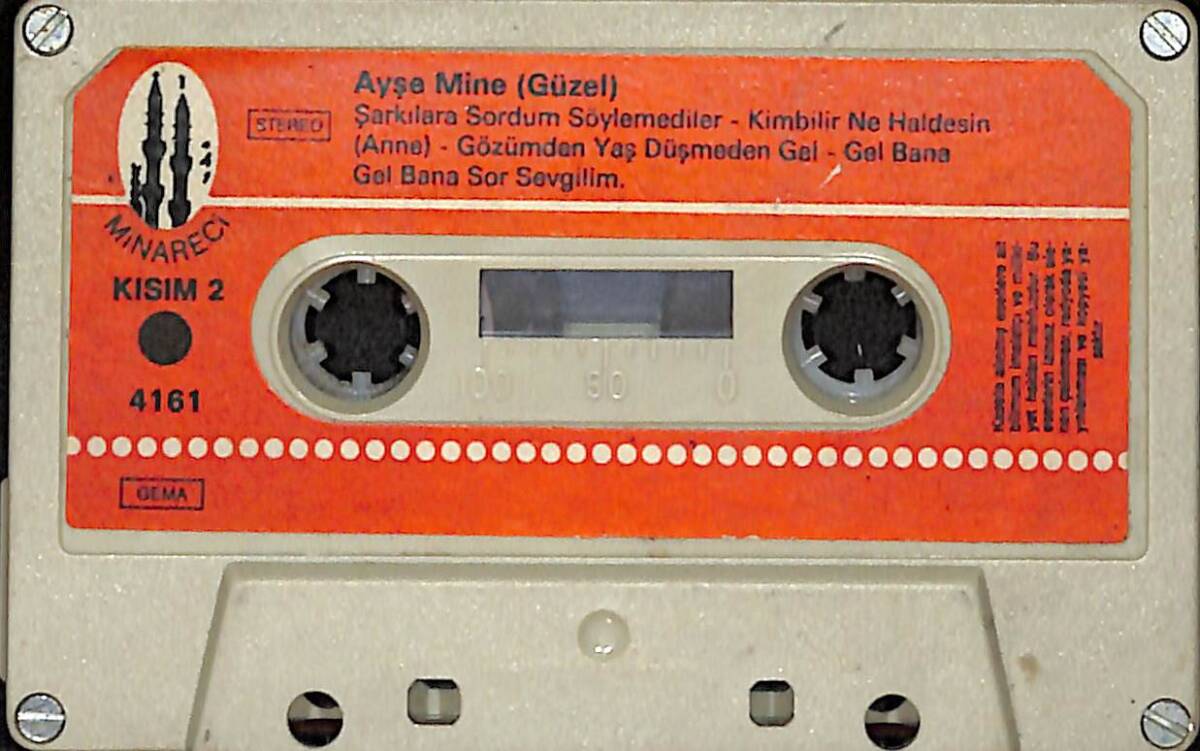 Ayşe Mine - Güzel Kaset (Minareci Baskı - İkinci El) KST27873 - 2