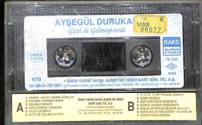 Ayşegül Durukan - Gitti De Gelmeyiverdi Kaset (İkinci El ) KST21504 - 2