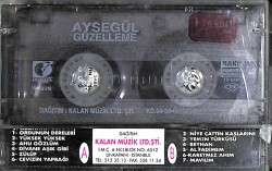 Ayşegül - Güzelleme Kaset (Bordo Bandrol - İkinci El) KST27157 - 2