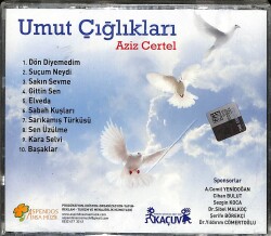 Aziz Certel - Umut Çığlıkları (Sıfır Ürün) CD Müzik CD1875 - 2